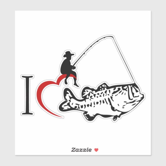 Sticker Pêche (Feuille)