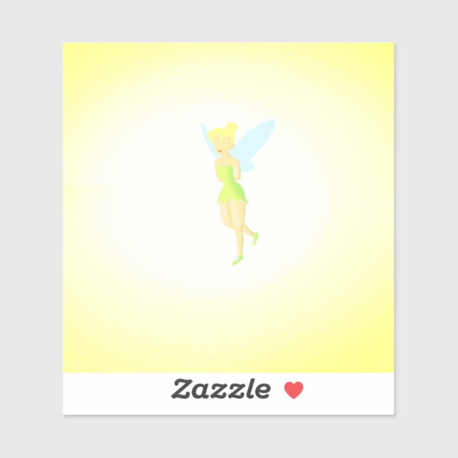Sticker Pegatina de Tinker Bell (Feuille)