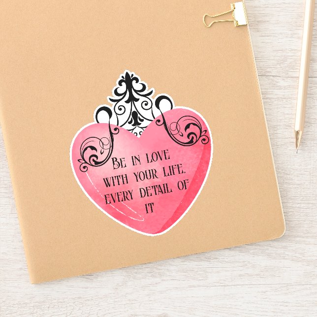 Sticker Pegatina de vinilo con forma personalizada (Carnet)