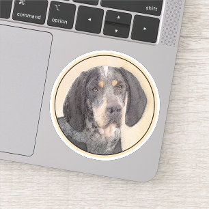 Sticker Peinture de linge bluetick - mignon chien original