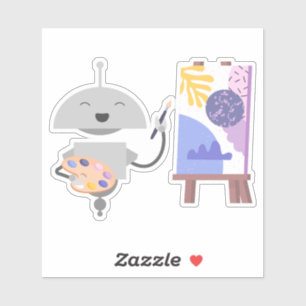 Sticker Peinture de Mia