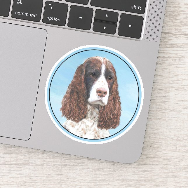 Sticker Peinture espagnole Springer anglaise Peinture orig (Détail)