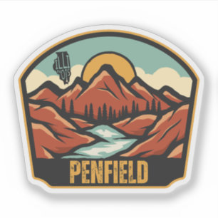 Sticker Penfield, Illinois