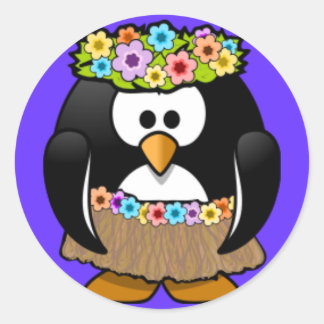 Sticker - Penguin Hoola Dancer