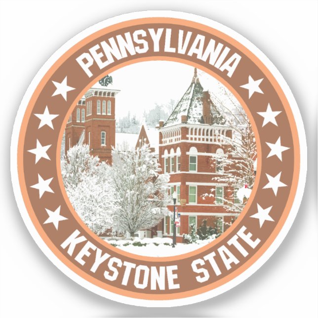 Sticker Pennsylvanie (Recto)