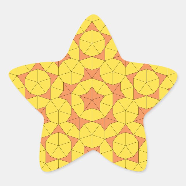 Sticker Penrose Sun Tile 1 (Devant)