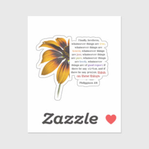 Sticker Pensez à ces choses