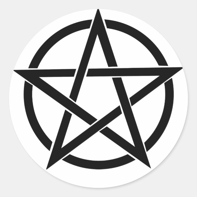 Sticker Pentagram (Devant)