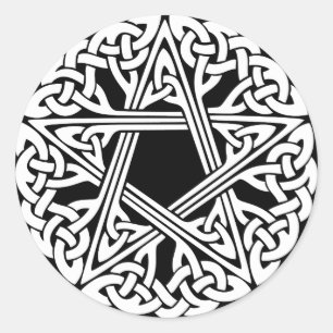 Sticker Pentastar b/w