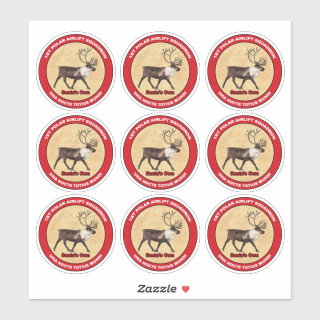 Sticker Père Noël - Spécial (Feuille)