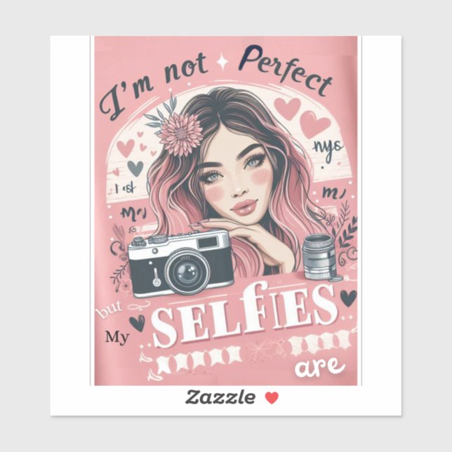 Sticker Perfect Girl (Feuille)