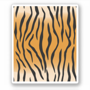 Sticker Perfect Tiger Stripes Tiger Safari. Conception par