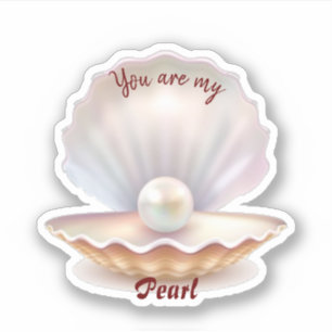 Sticker Perle coupée