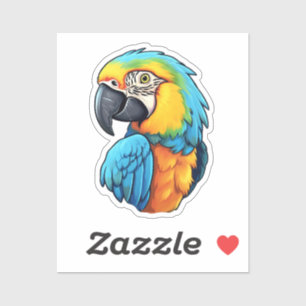 Sticker Perroquet