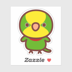 Sticker Perroquet superbe
