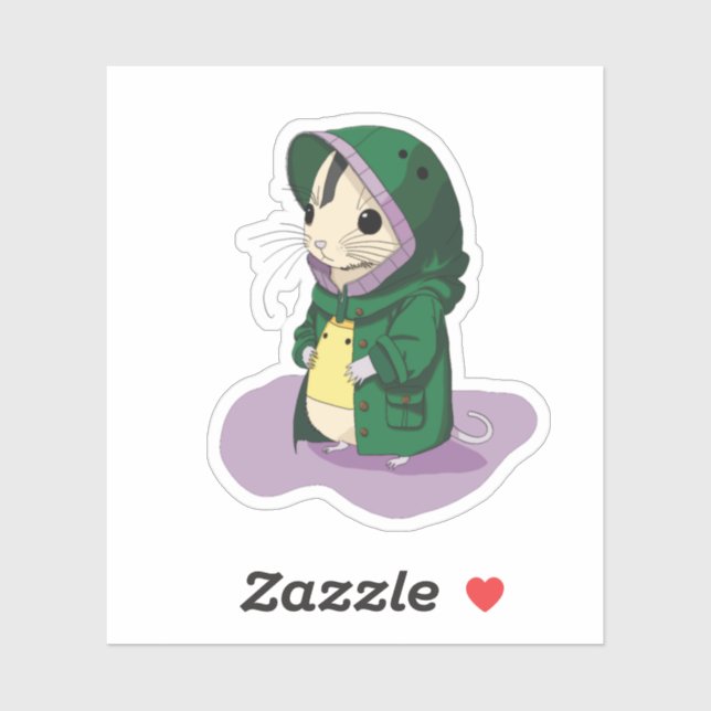 Sticker Persil le rat (Feuille)