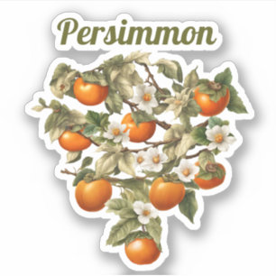 Sticker Persimmons
