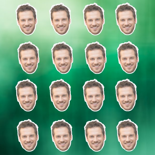 Sticker Personalized Face Stickers, Custom Face, Photo (Créateur téléchargé)