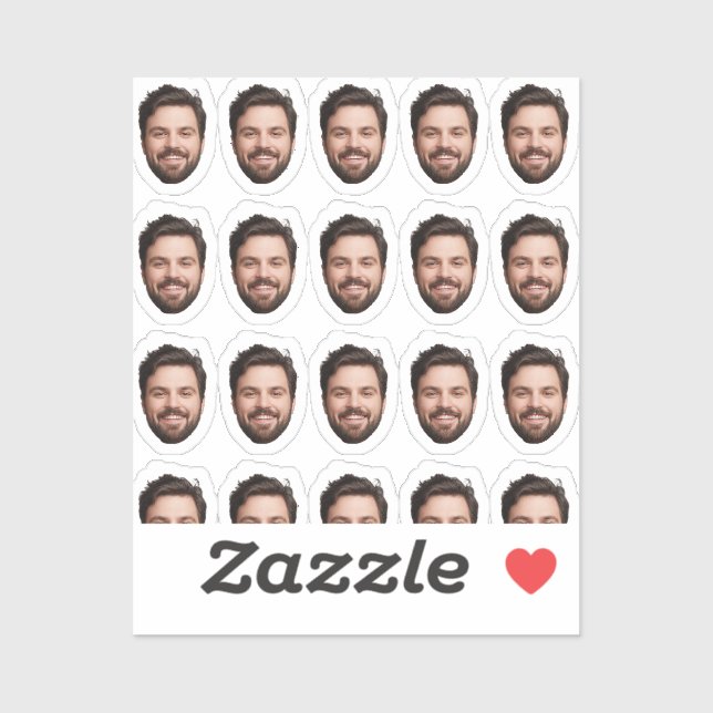 Sticker Personnalisé Fête Faveurs 30e Anniversaire Décorat (Feuille)
