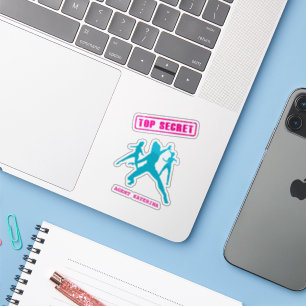 Sticker Personnalisé Top Secret Spy Girls