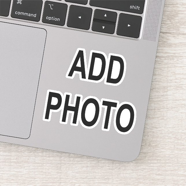 Sticker Personnaliser Ajouter un nom Photo ou oeuvre d'art (Détail)