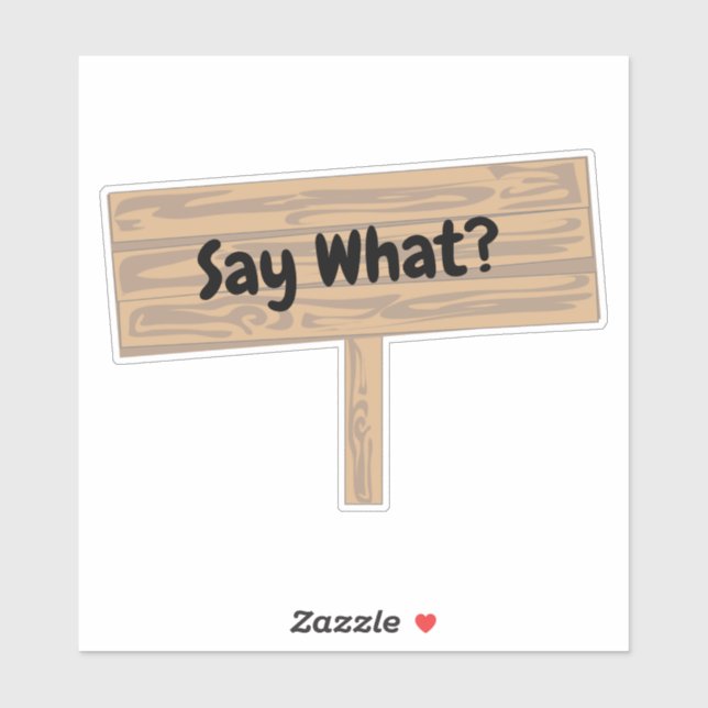 Sticker Personnaliser d'un dessin amusant panneau blanc (Feuille)