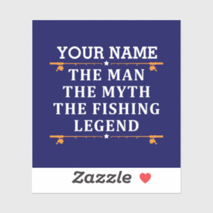 Sticker Personnaliser L'Homme Le Mythe La Légende De La P