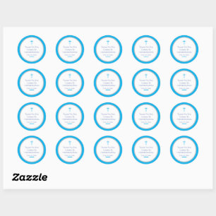 Sticker Personnaliser pour le baptême
