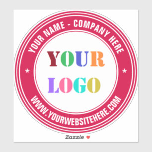Sticker Personnalisez votre logo, texte et couleurs Sticke