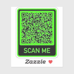 Sticker Personnalisez votre Modèle de pare-chocs de code Q