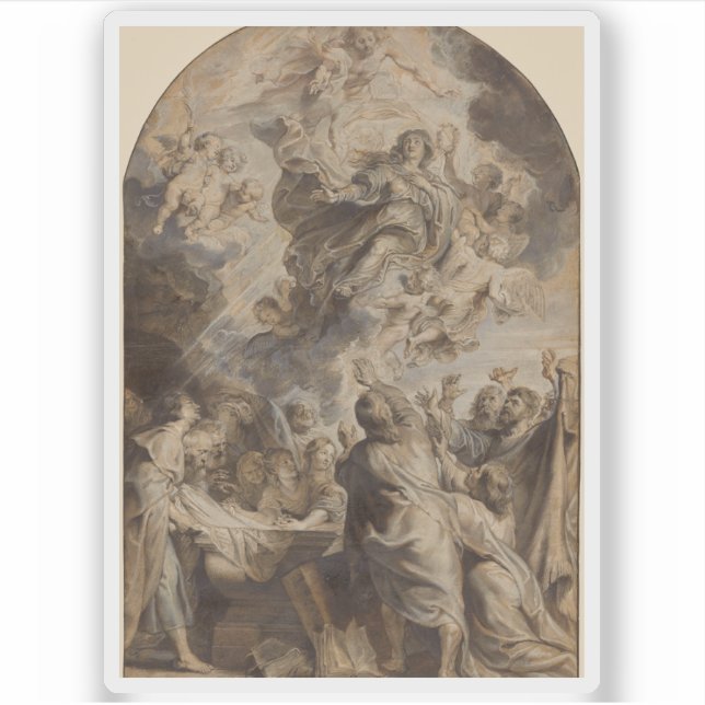 Sticker Peter Paul Rubens - L'Assomption de la Vierge (Devant)