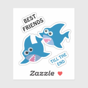 Sticker Petits requins