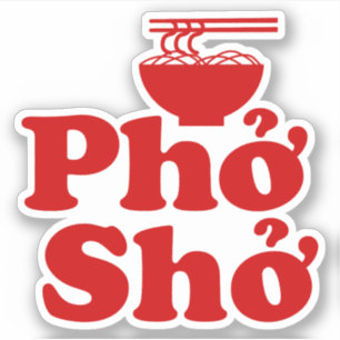 Sticker Phở Shở