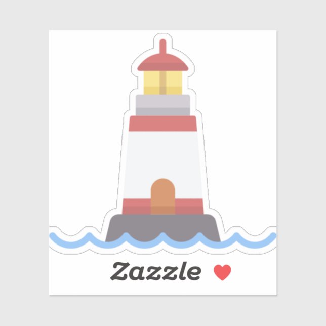 Sticker Phare (Feuille)
