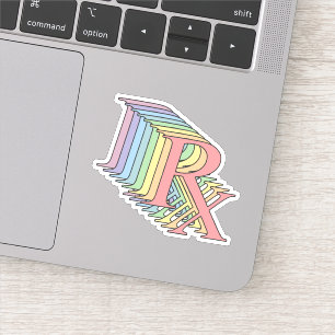 Sticker Pharmacie RX Rainbow