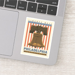 Sticker Philadelphie   Liberty Bell