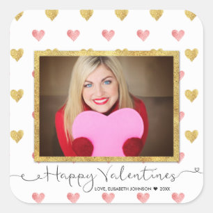 Sticker photo Coeur de Parties scintillant de la S