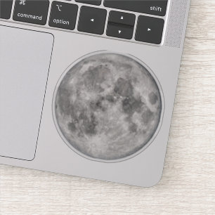 Sticker Photo de la lune