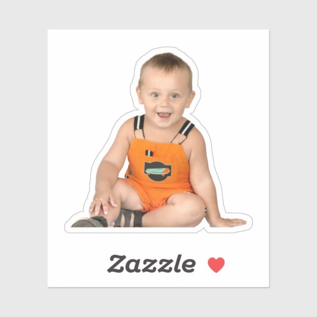 Sticker Photo découpe personnalisée (Feuille)