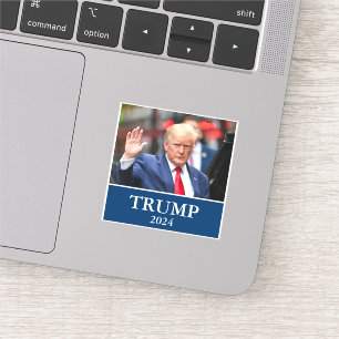 Sticker Photo Donald Trump - Trump 2024