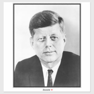 Sticker Photo présidentielle du président américain John K