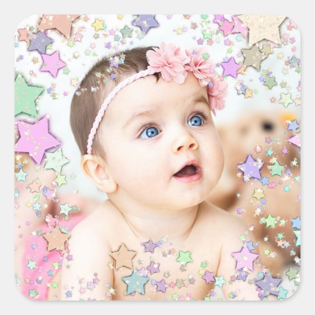 Sticker photo Starry Baby (Devant)