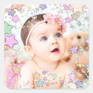 Sticker photo Starry Baby