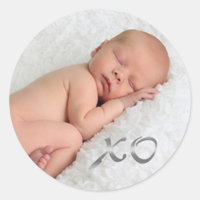 Sticker photo "XO" (Devant)
