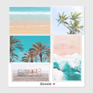 Sticker Photos de plage