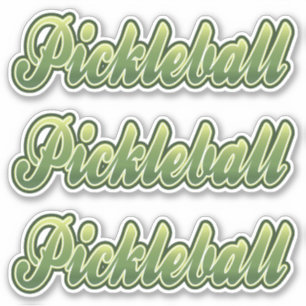 Sticker Pickleball