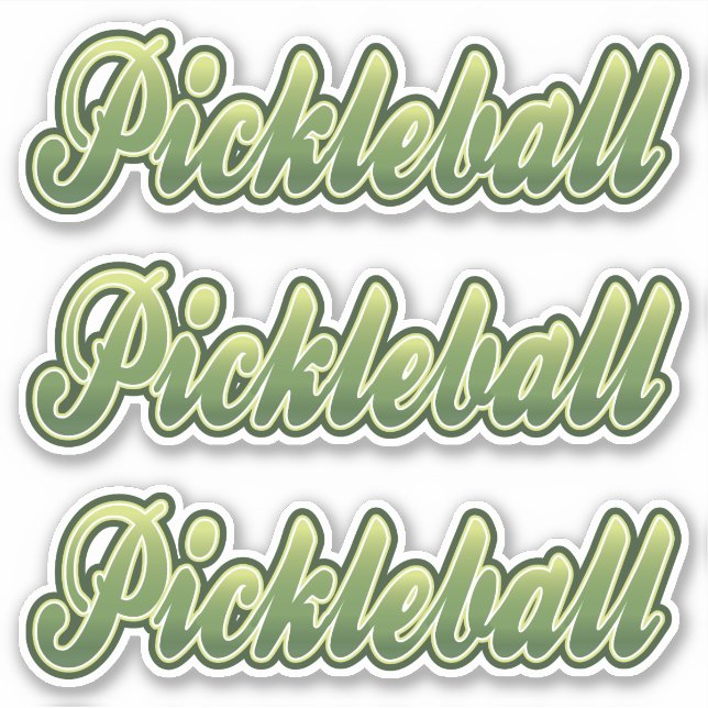 Sticker Pickleball (Devant)