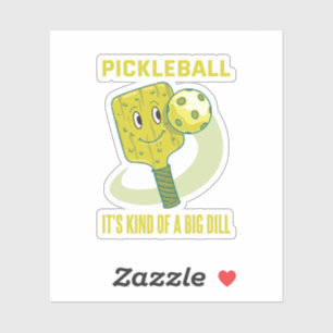 Sticker Pickleball C'est un peu un cadeau pour un jeu de r