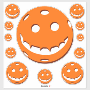 Sticker Pickleball d'Halloween