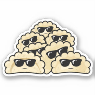 Sticker Pierogi Squad, Pierogi Lover, Pierogies Polonais